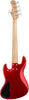 Sadowsky MetroLine 21-fret Vintage J/J Bass, Red Alder Body, 5-string Solid Candy Apple Red Metallic High Polish w/Padded Gig Bag