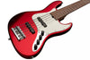 Sadowsky MetroLine 21-fret Vintage J/J Bass, Red Alder Body, 5-string Solid Candy Apple Red Metallic High Polish w/Padded Gig Bag