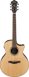 Ibanez AE275 Solid Top Acoustic-Electric Natural Low Gloss